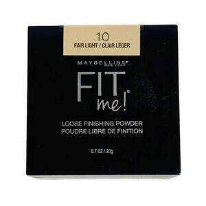 MAYBELLINE Fit Me Loose Finishing Powder in 10 Fair Light (0.07 oz / 20 g) New